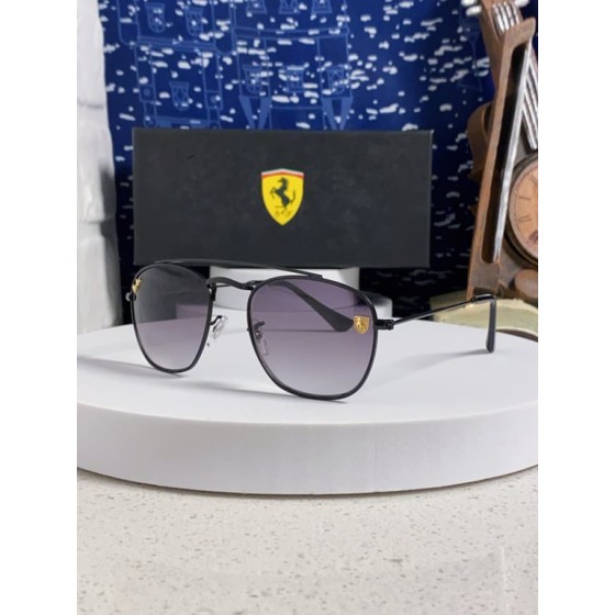 Ray-Ban RB3548N Hexagonal Sunglasses (Ferrari Edition)